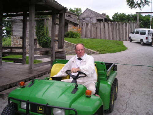 Steve in the Gator